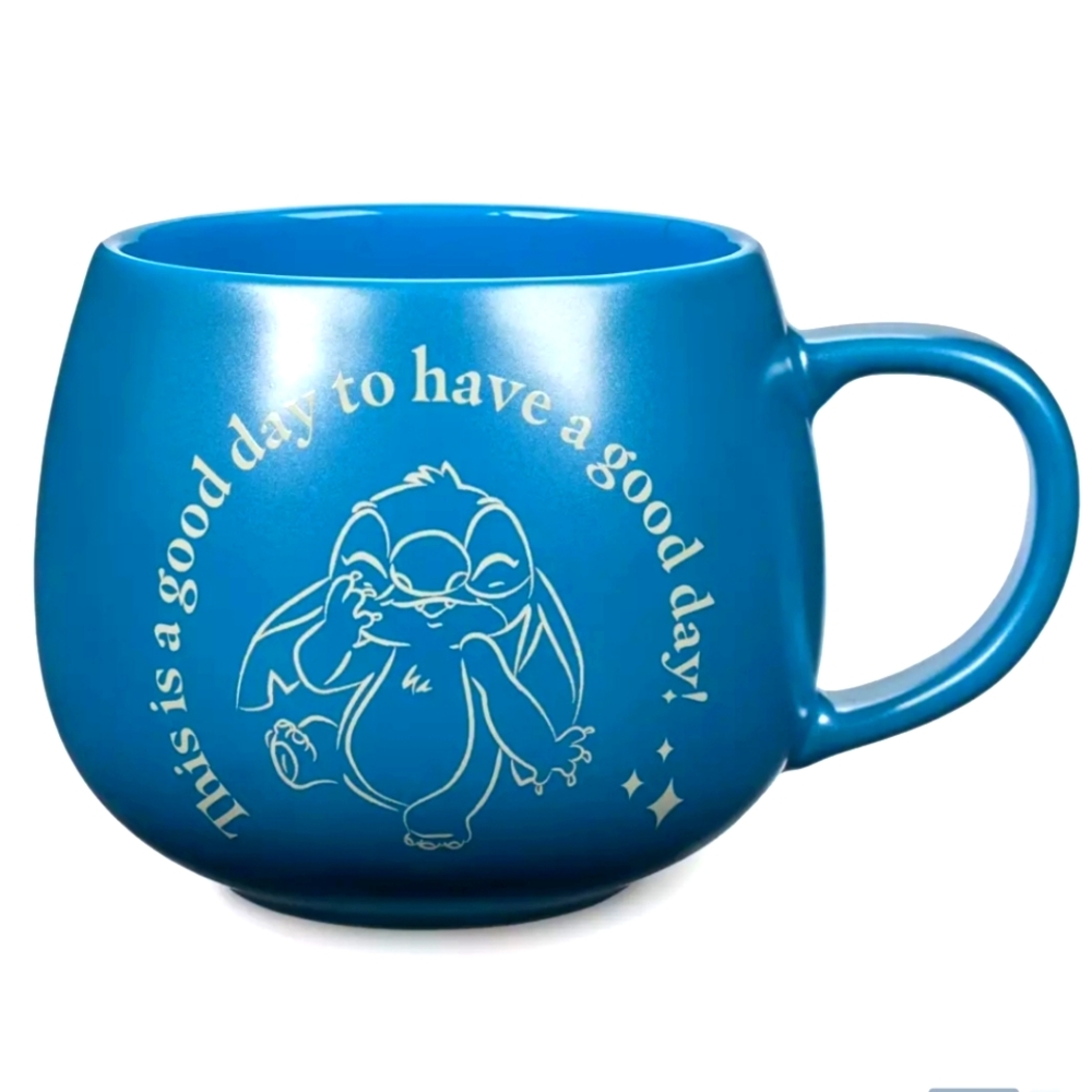 Stitch "it's a good day for a good day" mug.